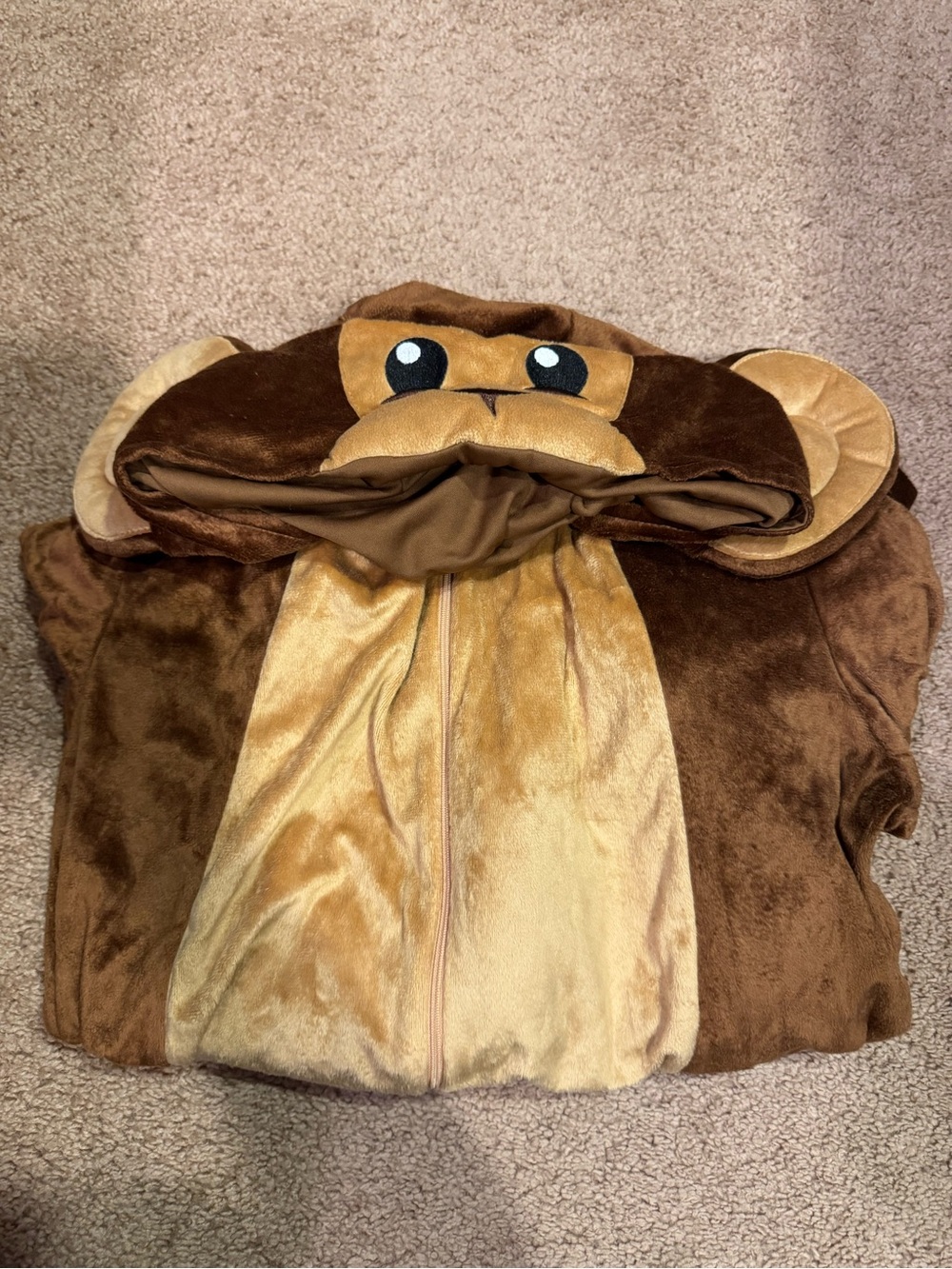 Men’s Spirit Halloween Monkey Onesie Costume
